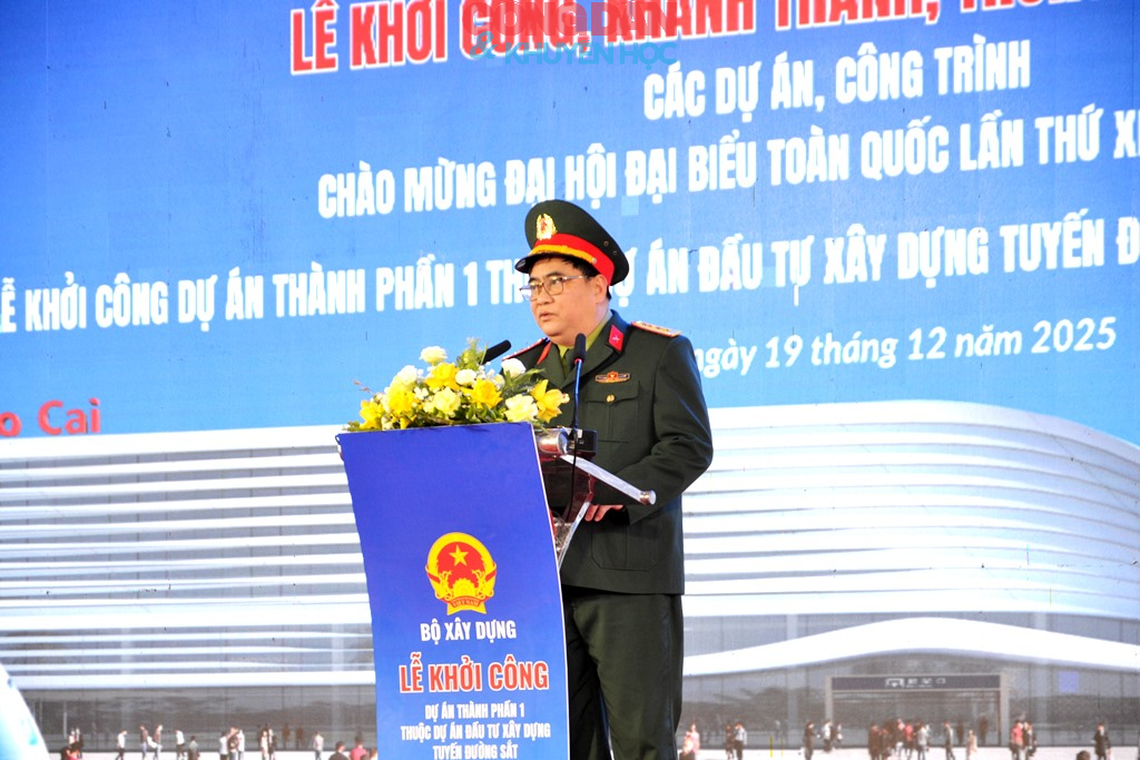 Khởi c&ocirc;ng x&acirc;y dựng tuyến đường sắt L&agrave;o Cai - H&agrave; Nội - Hải Ph&ograve;ng - Ảnh 11.