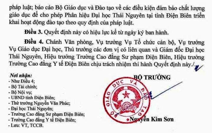 Thành lập Phân hiệu Đại học Thái Nguyên tại tỉnh Điện Biên - Ảnh 2.