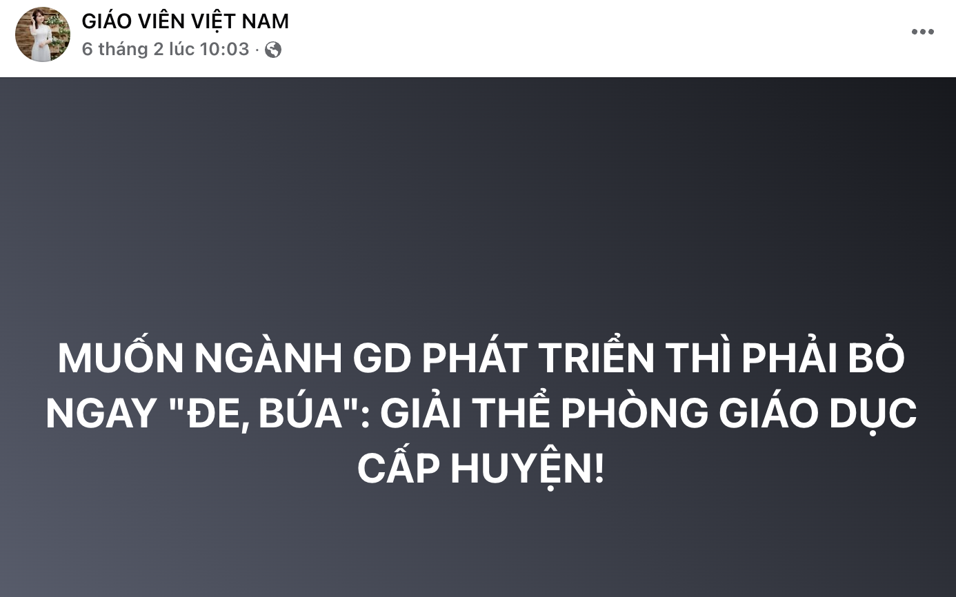 Chính sách giáo viên quy định thế nào sau khi giải thể các phòng giáo dục và đào tạo - Ảnh 2.
