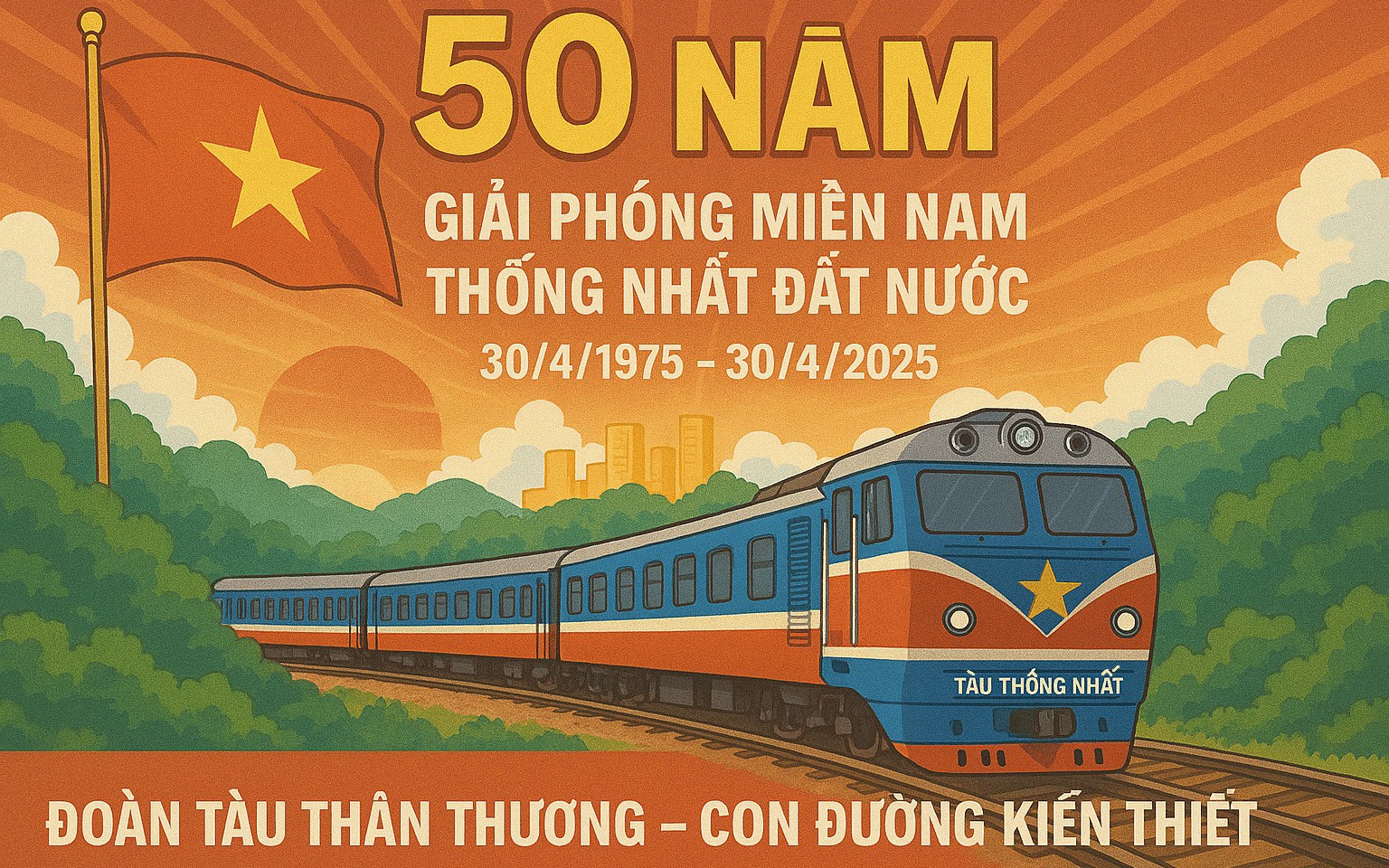 Ngắm những hình ảnh hội ngộ 30/4 xúc động trên tàu Thống nhất - Ảnh 1.