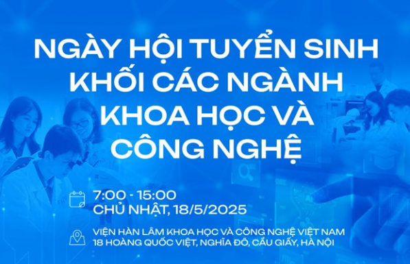 Ngày hội tuyển sinh khối các ngành Khoa học và Công nghệ thu hút hơn 5.000 học sinh - Ảnh 1.