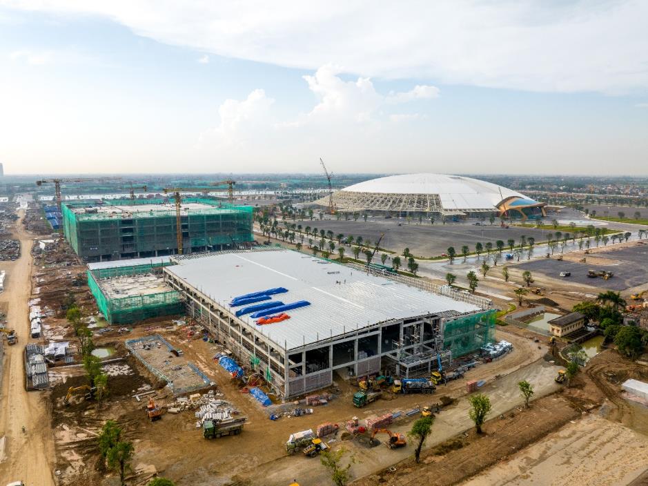 Vingroup lập “kỷ lục của kỷ lục” khi hoàn thành Trung tâm Triển lãm Top 10 thế giới chỉ trong 10,5 tháng theo kế hoạch - Ảnh 8.