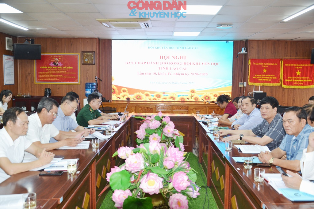 Hội Khuyến học tỉnh Lào Cai triển khai nhiệm vụ những tháng cuối năm 2025 - Ảnh 1.