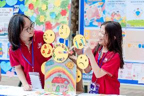 5.500 sáng kiến vì sức khỏe tâm lý: Khi học sinh Vinschool làm chủ hành trình hạnh phúc học đường- Ảnh 2. 5.500 sáng kiến vì sức khỏe tâm lý: Khi học sinh Vinschool làm chủ hành trình hạnh phúc học đường- Ảnh 2.