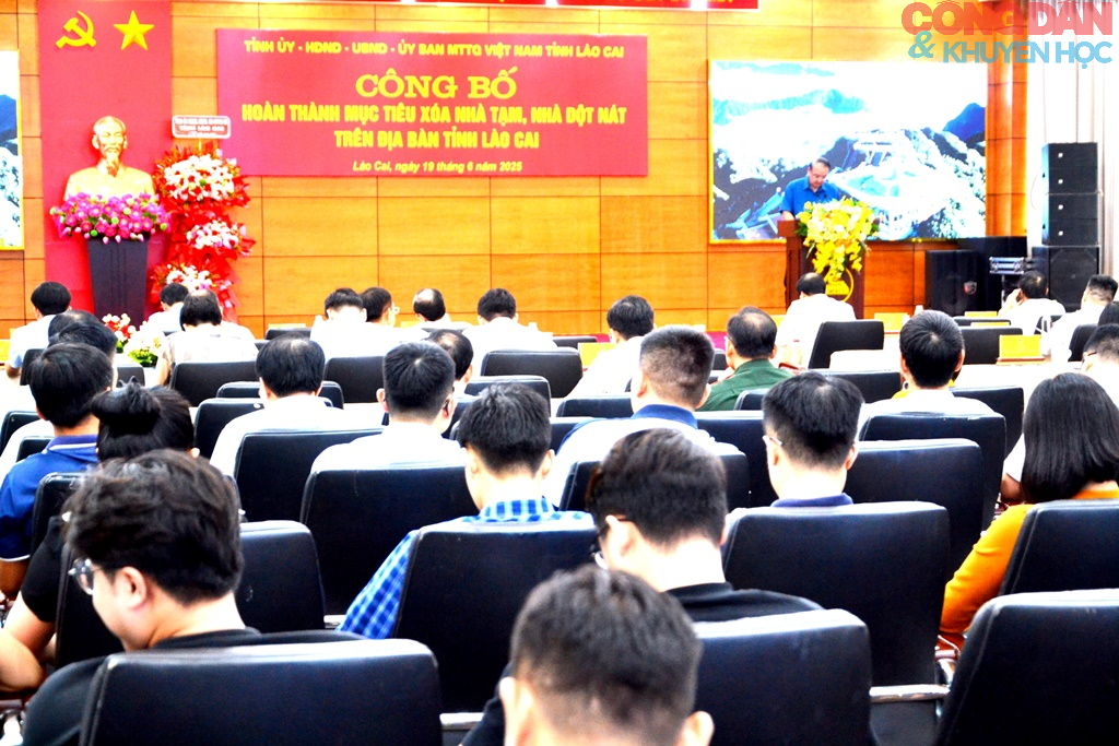 Lào Cai về đích trước 60 ngày trong thực hiện xóa nhà tạm, dột nát ở địa phương - Ảnh 1.