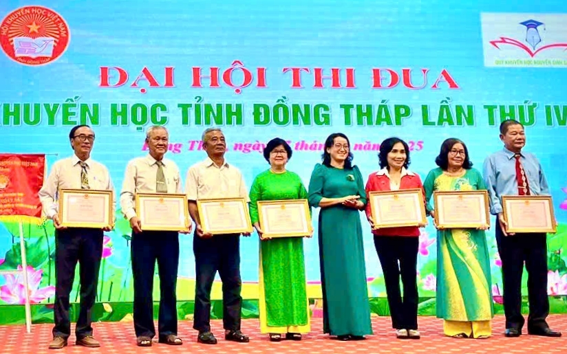 Đại hội thi đua Hội Khuyến học tỉnh Đồng Tháp - Ảnh 4.