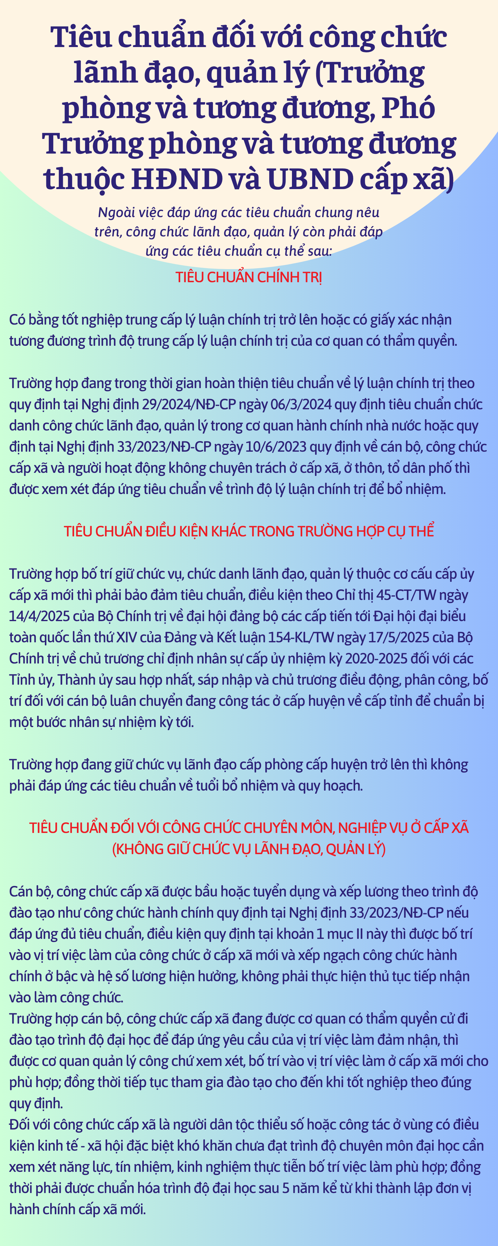 Công chức cấp xã từ trình độ đại học trở lên, tiêu chuẩn công chức cấp xã mới - Ảnh 2.