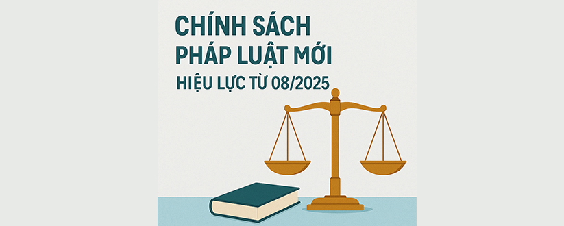 Chính sách mới có hiệu lực từ tháng 8 - Ảnh 1.