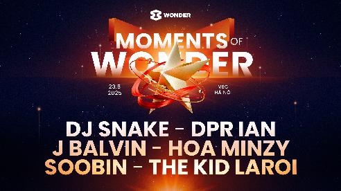 “Moments of Wonder” - Đại nhạc hội đặc biệt kỷ niệm 80 năm Quốc khánh với dàn sao “khủng”: DJ Snake, J Balvin... - Ảnh 1.