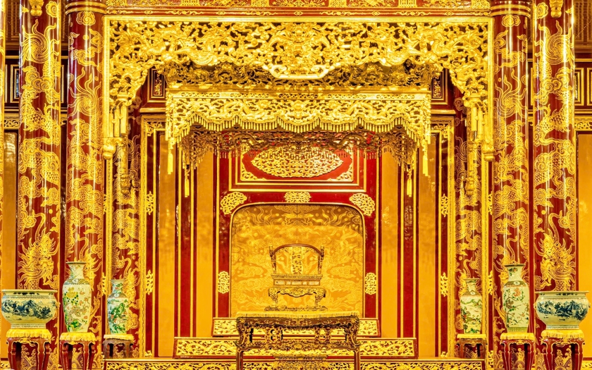 Huế ban hành kế hoạch phục chế nguyên trạng Ngai vua triều Nguyễn - Ảnh 1.