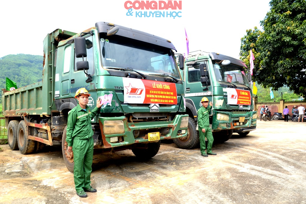 Khởi công dự án Bản Qua phục vụ xây dựng đường sắt tốc độ cao Lào Cai - Hà Nội – Hải Phòng - Ảnh 10.