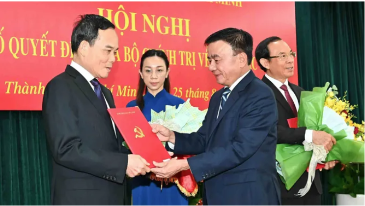 Chỉ định đồng chí Trần Lưu Quang giữ chức Bí thư Thành ủy Thành phố Hồ Chí Minh nhiệm kỳ 2020-2025 - Ảnh 1.