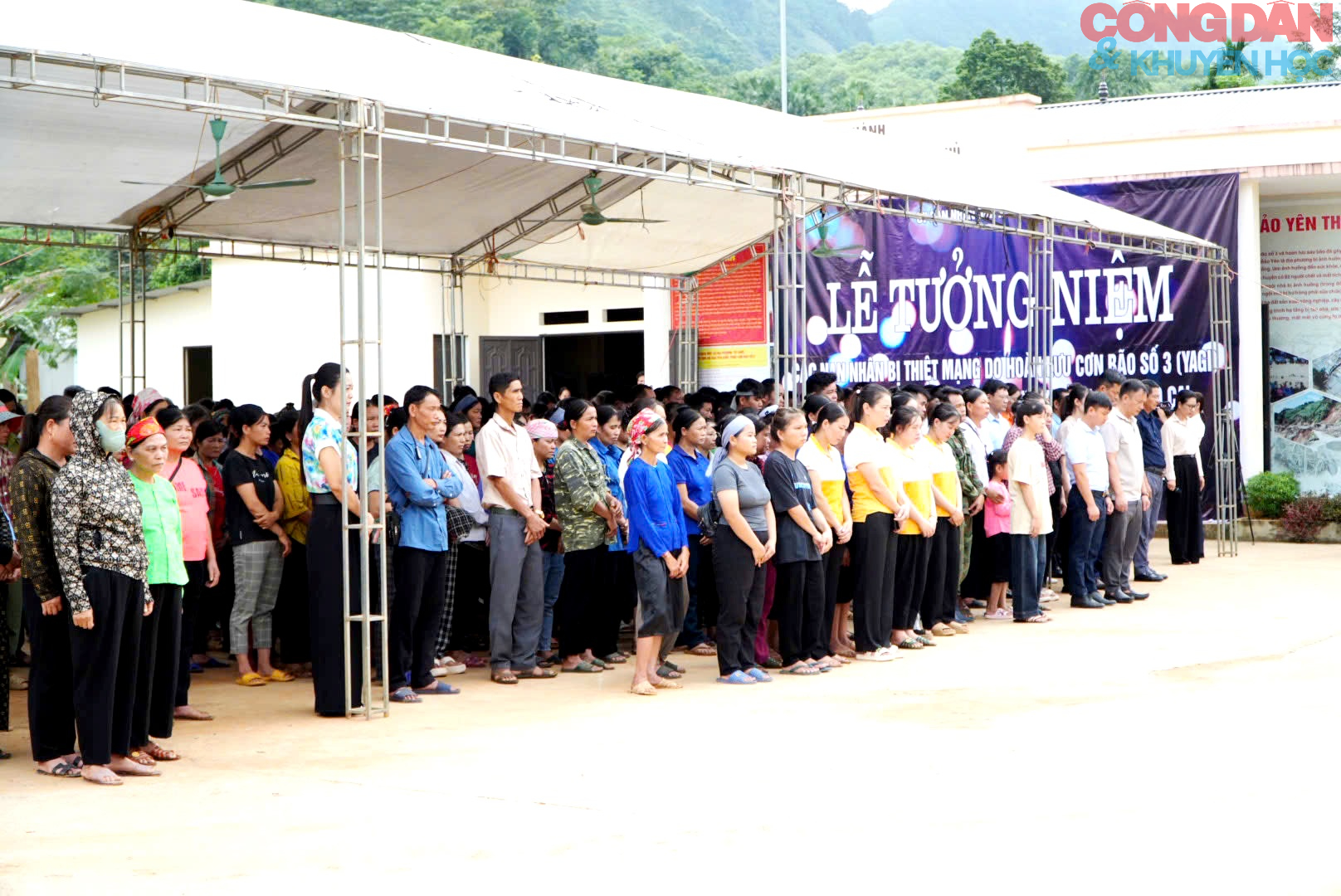 Lào Cai tưởng niệm một năm lũ quét bi thương Làng Nủ - Ảnh 1.