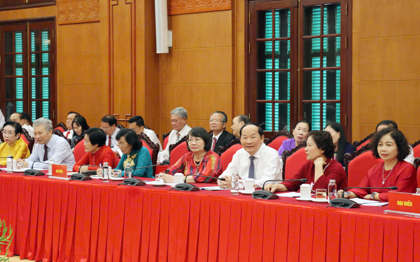 Tổng Bí thư Tô Lâm gặp mặt Ban Thường vụ Trung ương Hội Khuyến học Việt Nam - Ảnh 5.