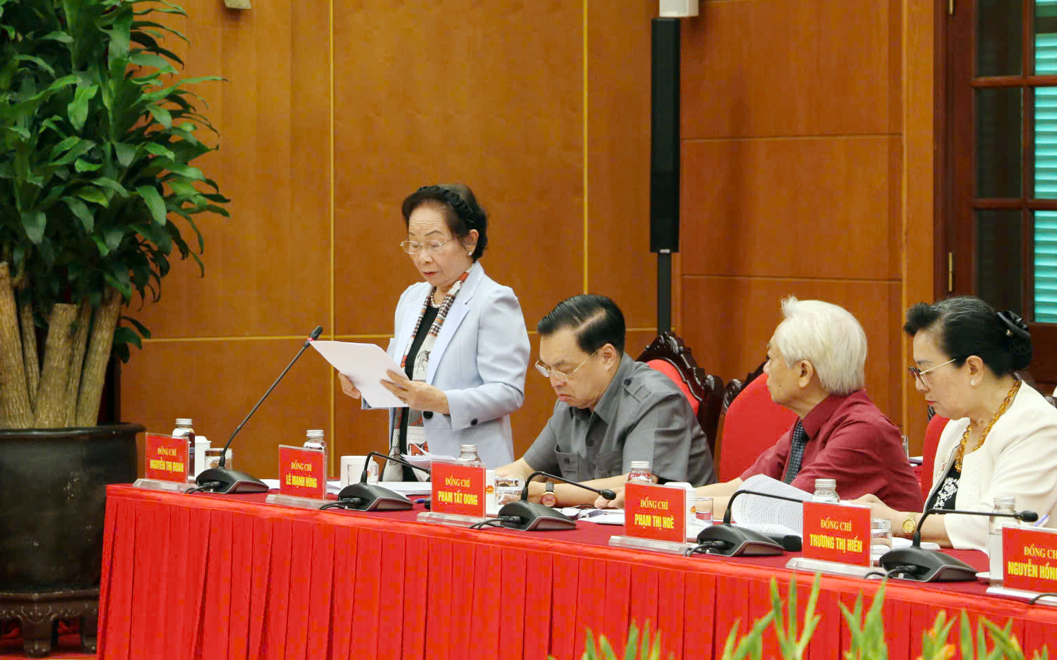 Tổng Bí thư Tô Lâm gặp mặt Ban Thường vụ Trung ương Hội Khuyến học Việt Nam - Ảnh 3.