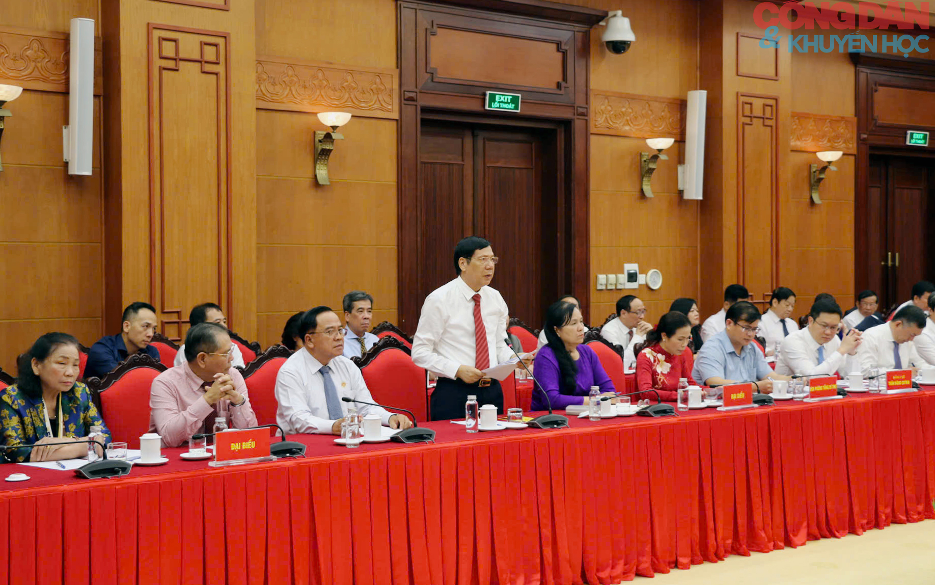 Tổng Bí thư Tô Lâm gặp mặt Ban Thường vụ Trung ương Hội Khuyến học Việt Nam - Ảnh 6.