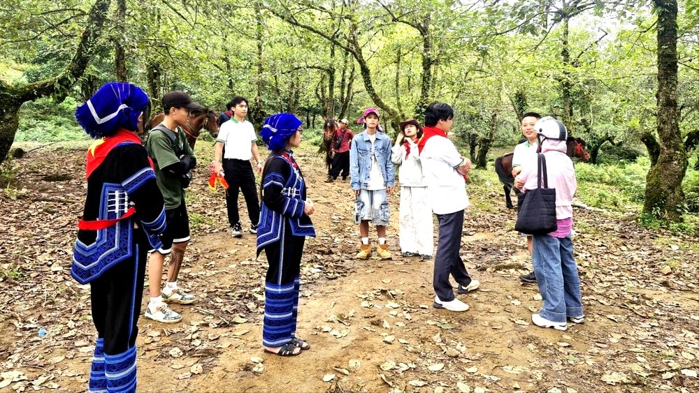 Lên núi cao Y Tý với cờ Tổ quốc tung bay ngày Quốc khánh 2/9 - Ảnh 7.