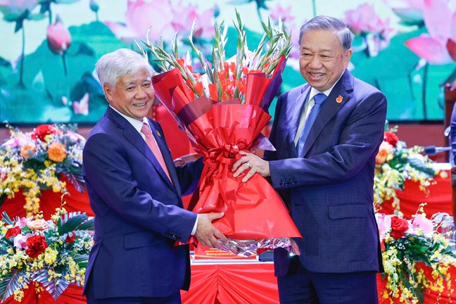 Đại hội đại biểu Mặt trận Tổ quốc, các đoàn thể Trung ương lần thứ I thành công rất tốt đẹp - Ảnh 1.