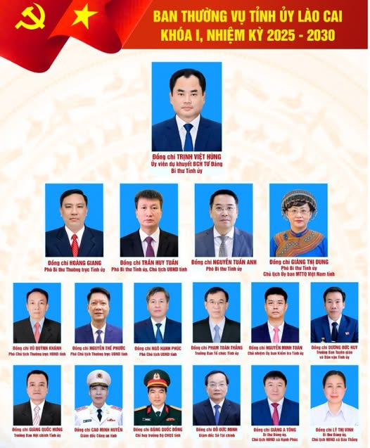 Đồng chí Trịnh Việt Hùng giữ chức Bí thư Tỉnh ủy Lào Cai, nhiệm kỳ 2025 - 2030 - Ảnh 3.