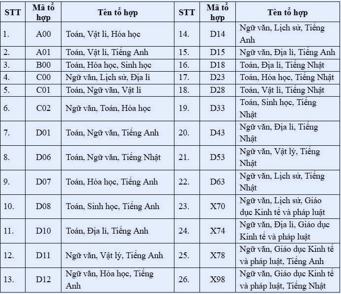Đổi từ đ&aacute;nh gi&aacute; năng lực sang đ&aacute;nh gi&aacute; th&iacute; sinh, đại học x&oacute;a sổ 10 tổ hợp tuyển sinh năm 2026 - Ảnh 2.