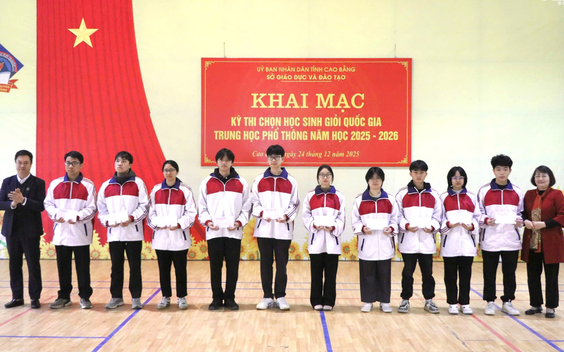 Kết quả thi chọn học sinh giỏi quốc gia trung học phổ th&ocirc;ng năm học 2025-2026 - Ảnh 2.