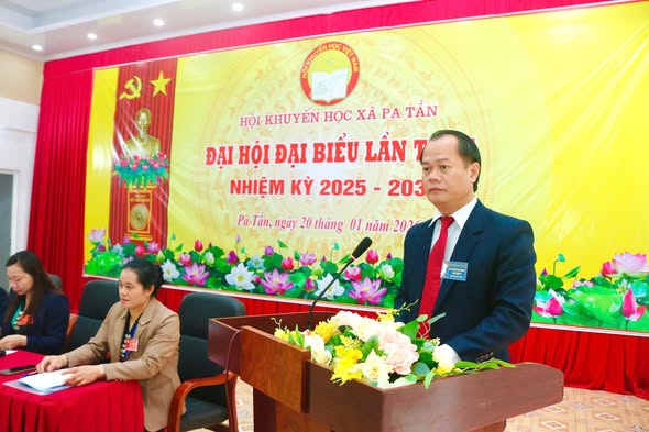 Đại hội Đại biểu Hội Khuyến học xã Pa Tần (Lai Châu) lần thứ I - Ảnh 2.