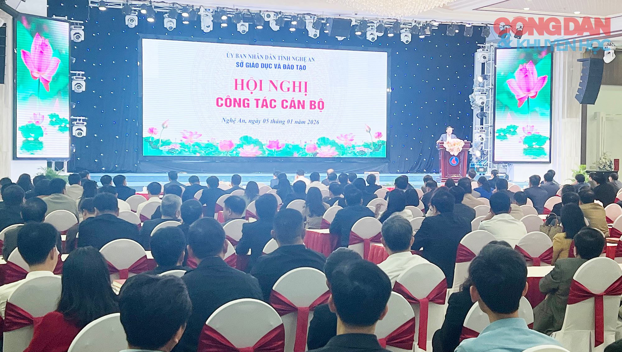 Ng&agrave;nh gi&aacute;o dục bỏ phiếu, giới thiệu nh&acirc;n sự l&agrave;m Gi&aacute;m đốc Sở Gi&aacute;o dục v&agrave; Đ&agrave;o tạo Nghệ An - Ảnh 1.