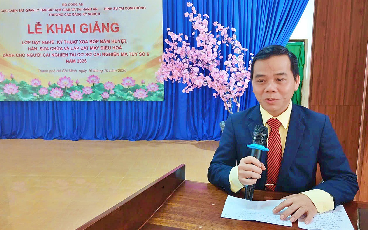 Trường Cao đẳng Kỹ nghệ II, Bộ C&ocirc;ng an khai giảng kh&oacute;a đ&agrave;o tạo nghề cho 1.597 học vi&ecirc;n - Ảnh 3.