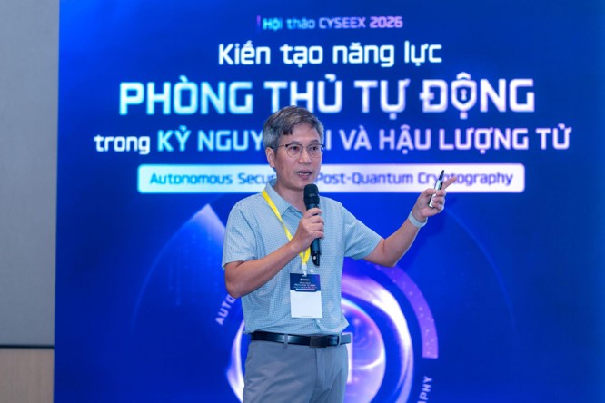 Hội thảo CYSEEX 2026  kiến tạo năng lực ph&ograve;ng thủ tự động trong kỷ nguy&ecirc;n AI & hậu lượng tử - Ảnh 5.