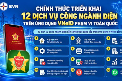 Triển khai cung cấp dịch vụ điện tr&ecirc;n VNeID - Ảnh 1.
