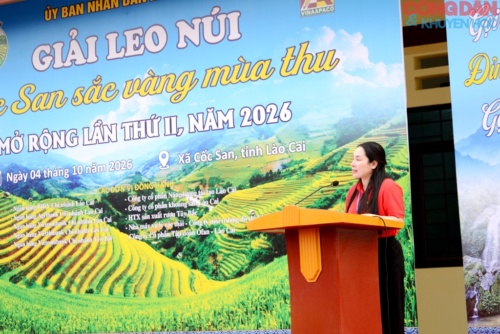 Lào Cai: Gần 700 VĐV leo núi trên thảm vàng mùa thu Cốc San - Ảnh 3.
