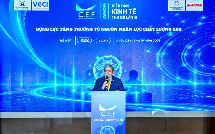 Diễn đàn kinh tế Thủ đô lần thứ III năm 2026: Động lực tăng trưởng từ nguồn nhân lực chất lượng cao - Ảnh 3.
