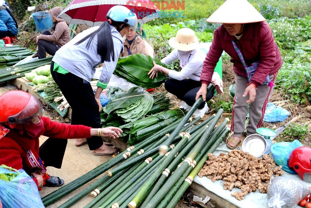 Rộn r&atilde; phi&ecirc;n chợ cuối năm ở v&ugrave;ng cao L&agrave;o Cai - Ảnh 4.