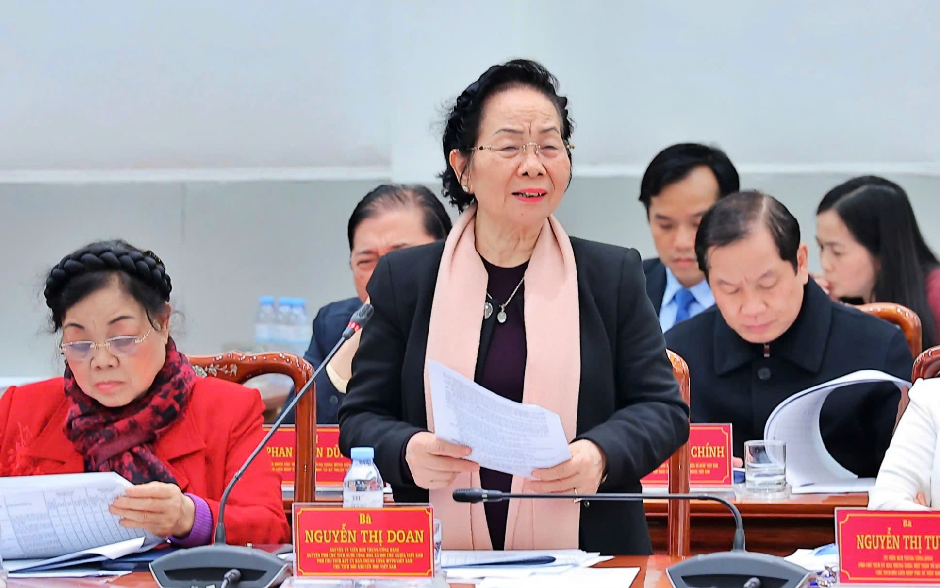 GS.TS Nguyễn Thị Doan: 28 triệu hội viên Hội Khuyến học Việt Nam phải tiên phong đổi mới tư duy về "Khuyến học xanh" - Ảnh 2.