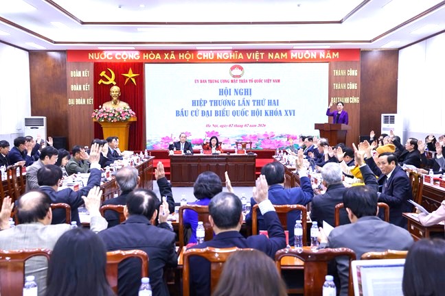 Hội nghị hiệp thương lần thứ hai: Thống nhất danh s&aacute;ch 217 người ở Trung ương ứng cử đại biểu Quốc hội kh&oacute;a XVI - Ảnh 4.