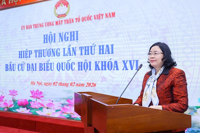 Hội nghị hiệp thương lần thứ hai: Thống nhất danh s&aacute;ch 217 người ở Trung ương ứng cử đại biểu Quốc hội kh&oacute;a XVI - Ảnh 2.