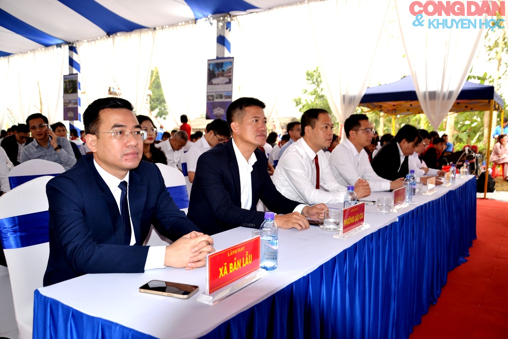 L&agrave;o Cai: Khởi c&ocirc;ng x&acirc;y Trường phổ th&ocirc;ng nội tr&uacute; li&ecirc;n cấp ở x&atilde; bi&ecirc;n giới Bản Lầu - Ảnh 10.