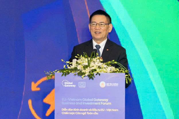 Diễn đ&agrave;n Kinh doanh v&agrave; Đầu tư EU - Việt Nam theo Chiến lược Cửa ng&otilde; To&agrave;n cầu - Ảnh 2.