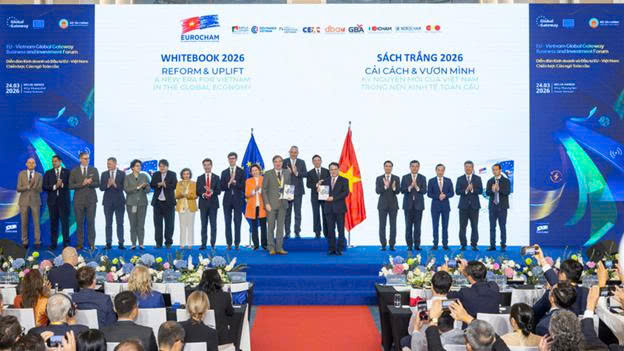 Diễn đ&agrave;n Kinh doanh v&agrave; Đầu tư EU - Việt Nam theo Chiến lược Cửa ng&otilde; To&agrave;n cầu - Ảnh 4.