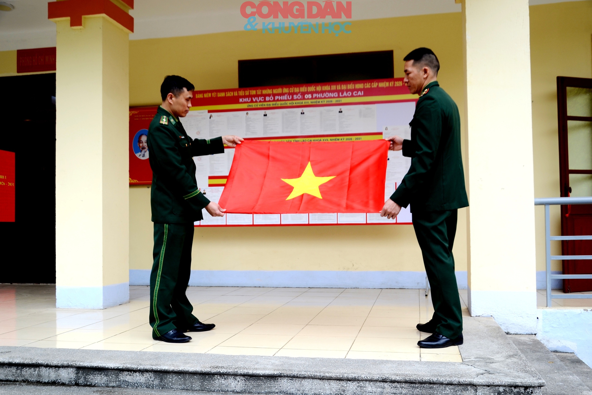 Bộ đội Bi&ecirc;n ph&ograve;ng L&agrave;o Cai sẵn s&agrave;ng cho ng&agrave;y bầu cử   - Ảnh 11.