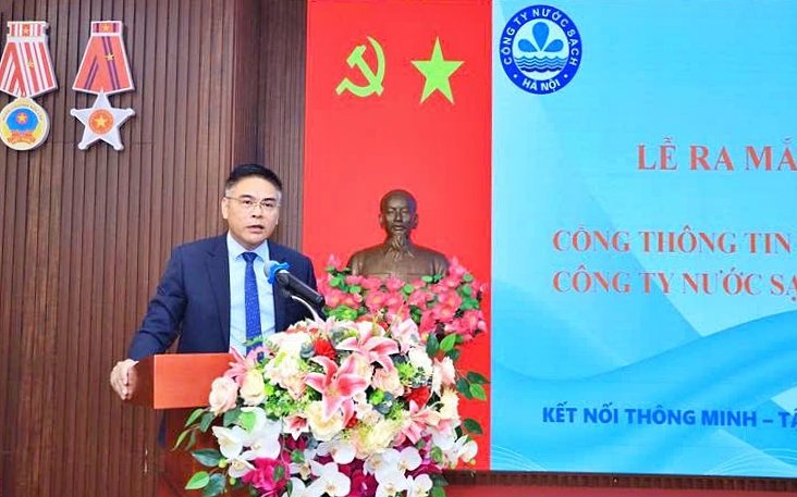 Cổng Th&ocirc;ng tin điện tử C&ocirc;ng ty Nước sạch H&agrave; Nội  - Ảnh 2.