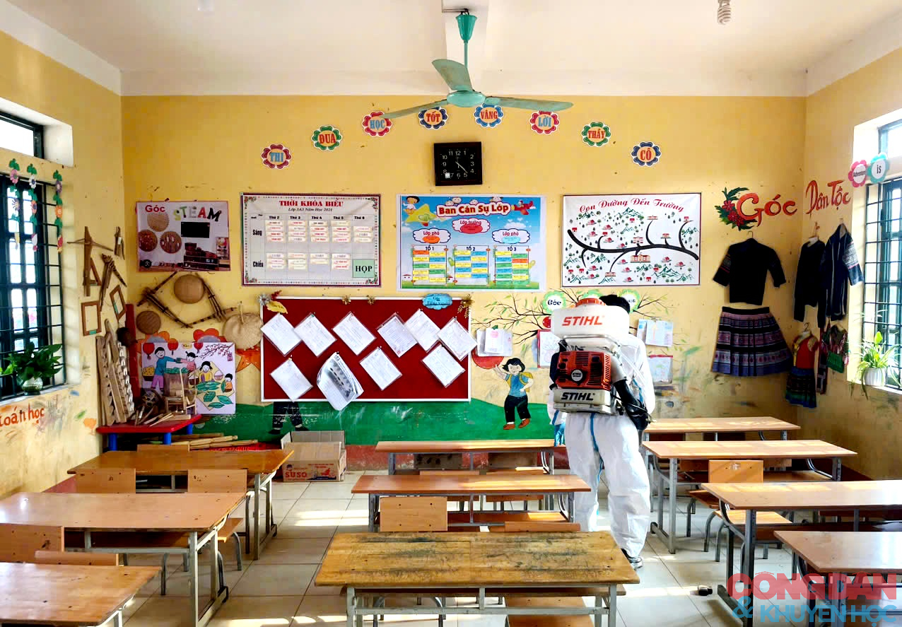 Sa Pa khoanh v&ugrave;ng, dập tắt bệnh thủy đậu b&ugrave;ng ph&aacute;t trong học sinh - Ảnh 1.