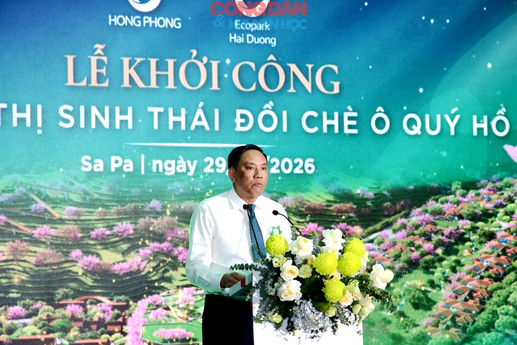 Khởi c&ocirc;ng đ&ocirc; thị sinh th&aacute;i Đồi ch&egrave; &Ocirc; Qu&yacute; Hồ - Sa Pa (L&agrave;o Cai), tổng vốn đầu tư gần 2.500 tỷ đồng - Ảnh 2.