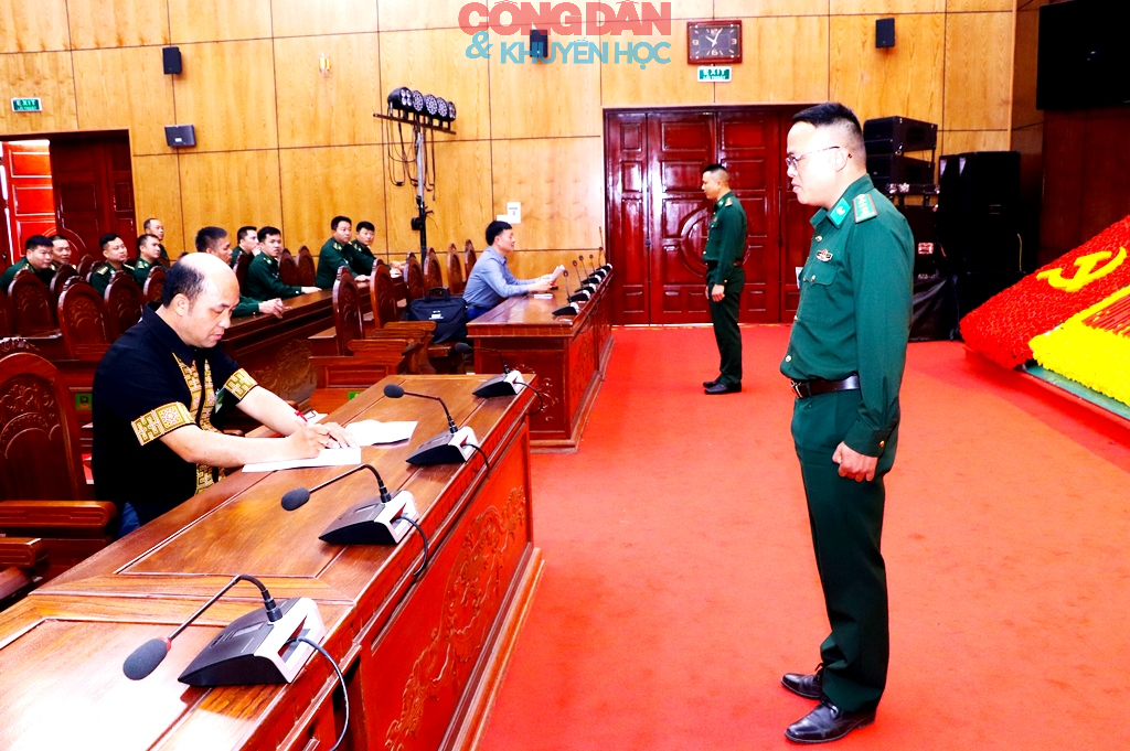 Hội thi tiếng d&acirc;n tộc M&ocirc;ng trong Bộ đội Bi&ecirc;n ph&ograve;ng, khu vực 2 năm 2026 tại L&agrave;o Cai - Ảnh 8.