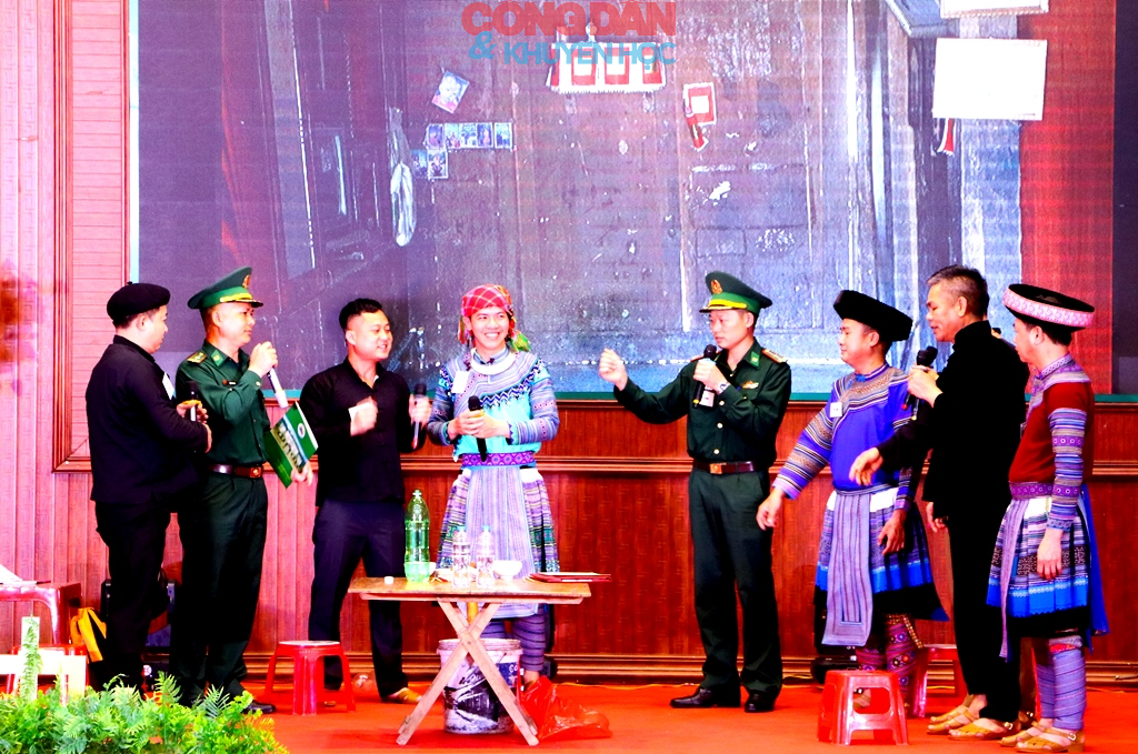 Hội thi tiếng d&acirc;n tộc M&ocirc;ng trong Bộ đội Bi&ecirc;n ph&ograve;ng, khu vực 2 năm 2026 tại L&agrave;o Cai - Ảnh 11.