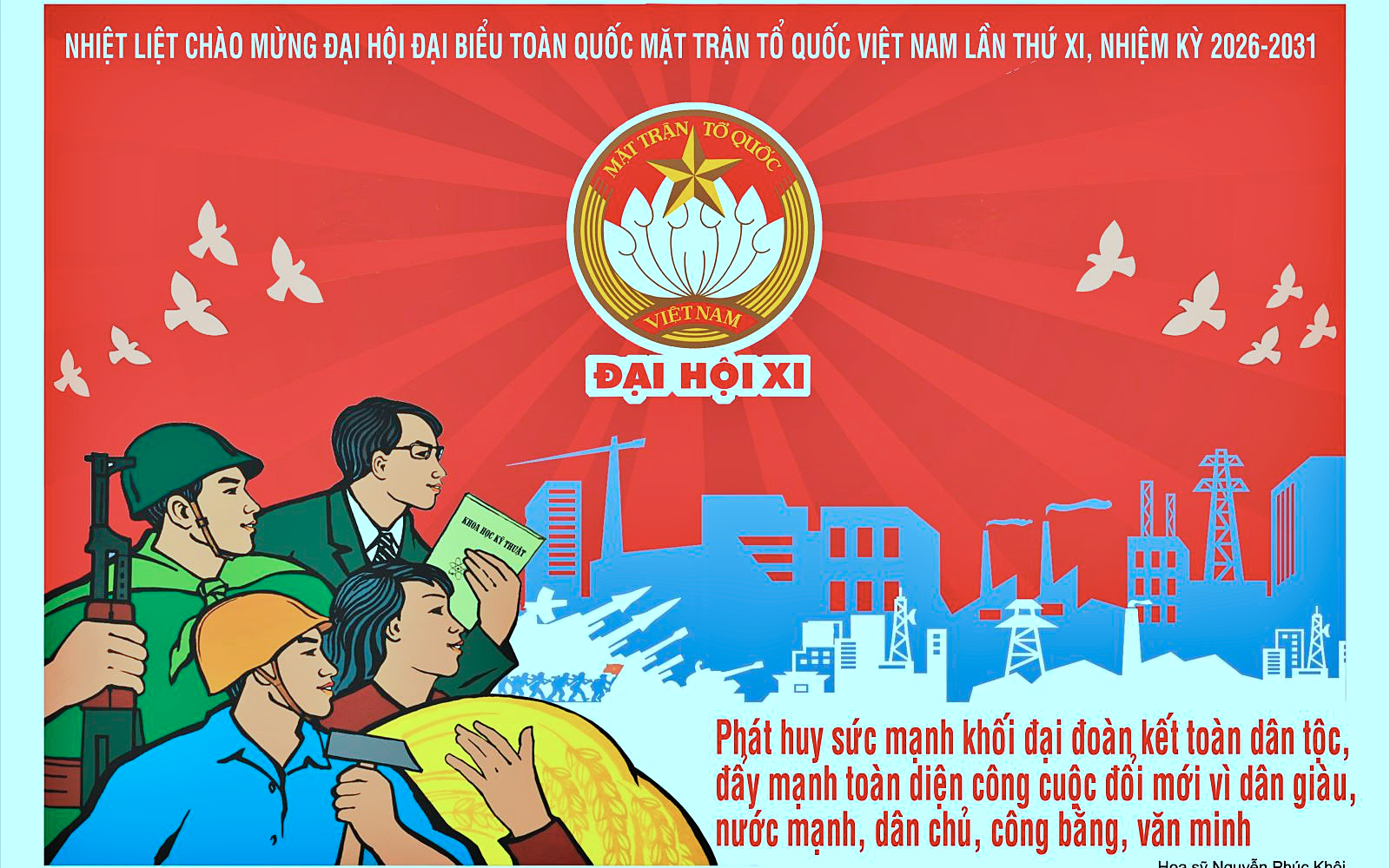 Đại hội đại biểu to&agrave;n quốc Mặt trận Tổ quốc Việt Nam lần thứ XI, nhiệm kỳ 2026-2031 - Ảnh 3.