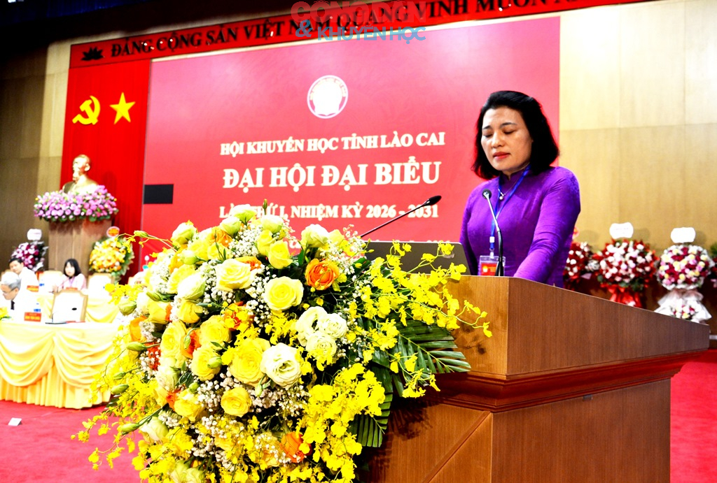 Đại hội đại biểu Hội Khuyến học tỉnh L&agrave;o Cai lần thứ Nhất, nhiệm kỳ 2026 - 2031 - Ảnh 17.