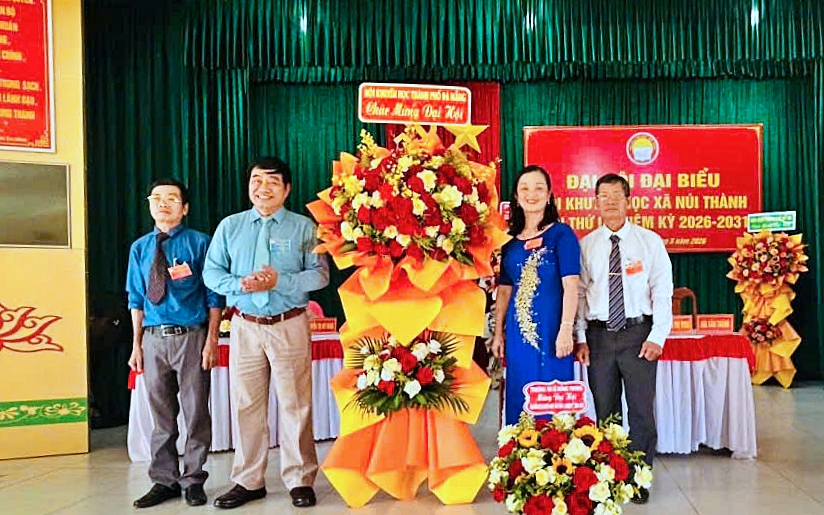 Đại hội Hội Khuyến học xã Núi Thành (Đà Nẵng) lần thứ I, nhiệm kỳ 2026-2031 - Ảnh 1.