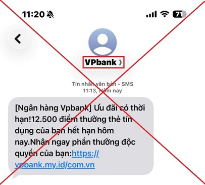 Cảnh giác chiêu trò giả mạo đổi điểm thưởng - Ảnh 1.