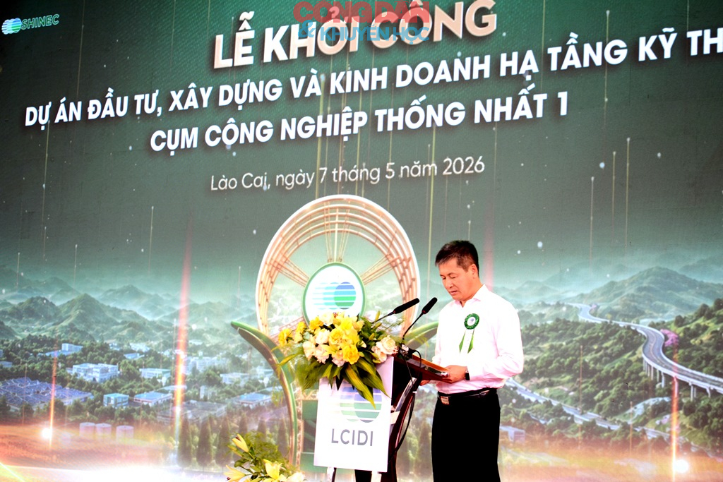 L&agrave;o Cai khởi c&ocirc;ng cụm c&ocirc;ng nghiệp xanh gần bi&ecirc;n giới Việt - Trung - Ảnh 2.
